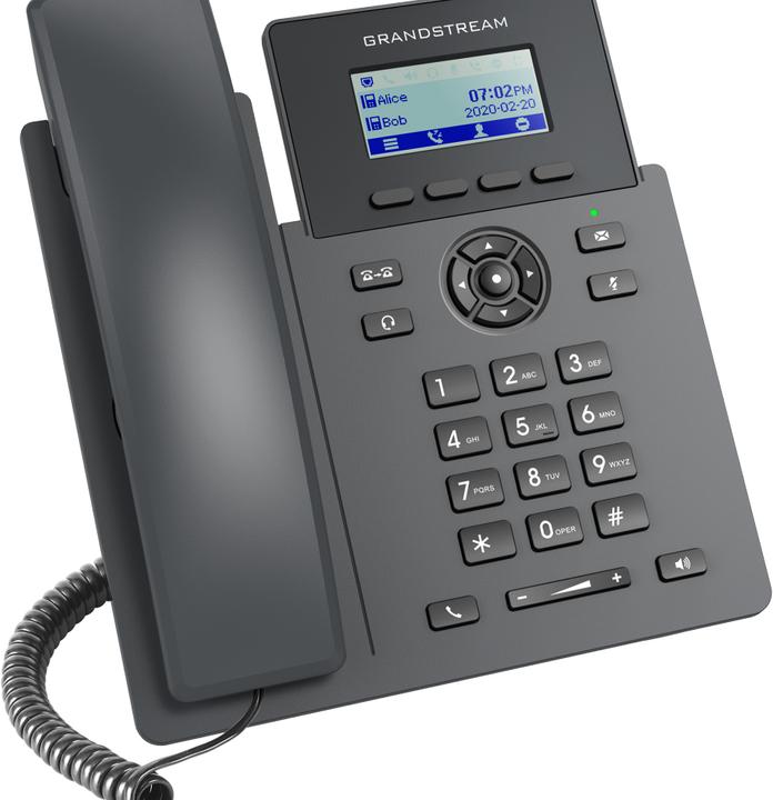 Image du produit Grandstream SIP GRP-2601P Carrier-Grade IP-Phone with PoE - Téléphone VoIP - Commutateur