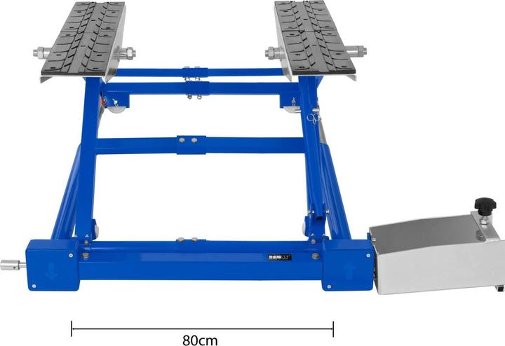 Produktbild MSW Hebebühne Mobile Werkstatt Kipphebebühne Kurzhub Hebebühne 1 5T 1.500 Kg