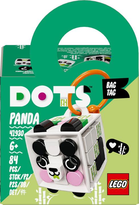 Actual product image LEGO Bag pendant panda (41930, LEGO Dots)