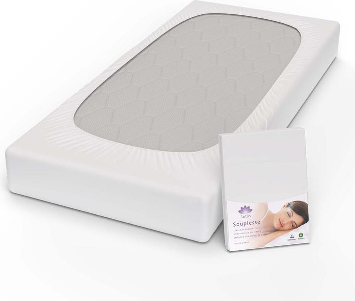 Produktbild Lotus Bettwaren Jersey Fixleintuch Souplesse (140 x 200 cm, 160 x 200 cm)