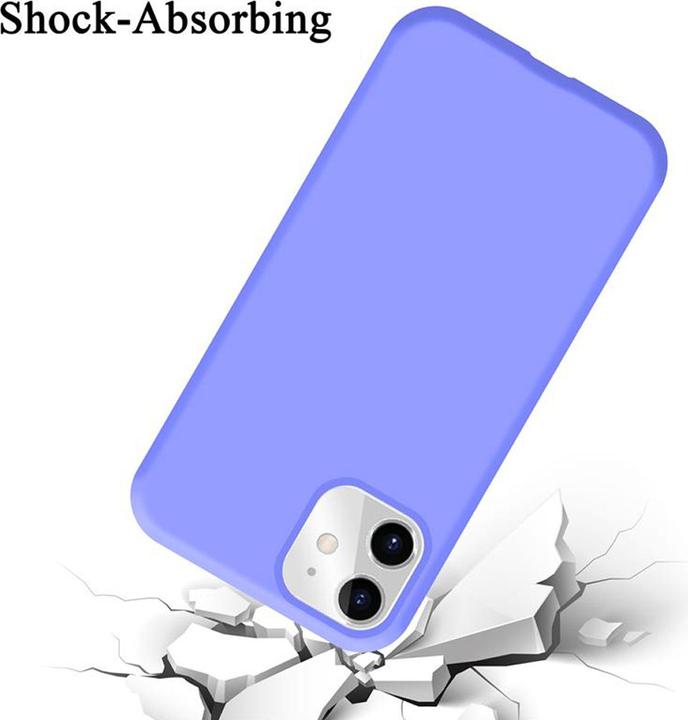 Actual product image Cadorabo TPU Liquid Silicone Case Cover (Apple iPhone 11)