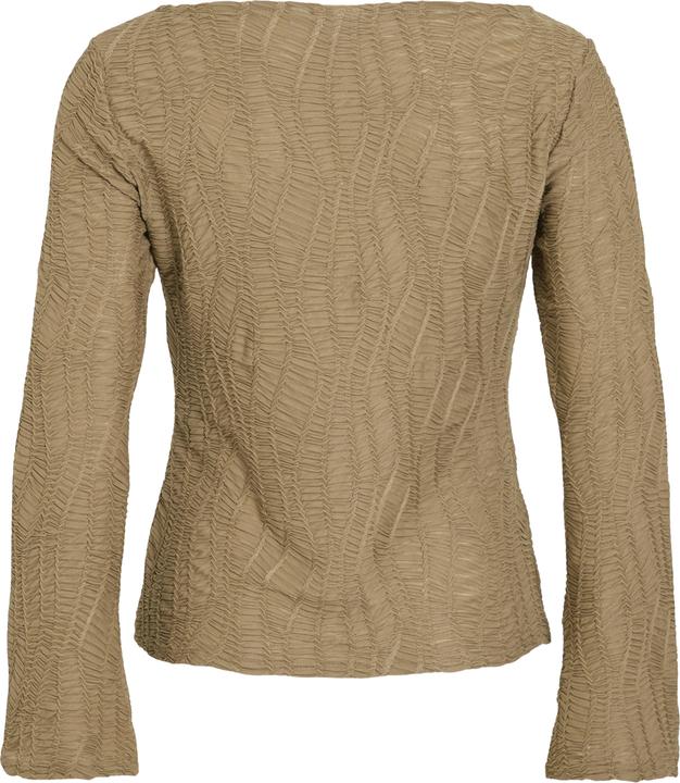 Actual product image Vila Boat-neck top with long sleeves (L)