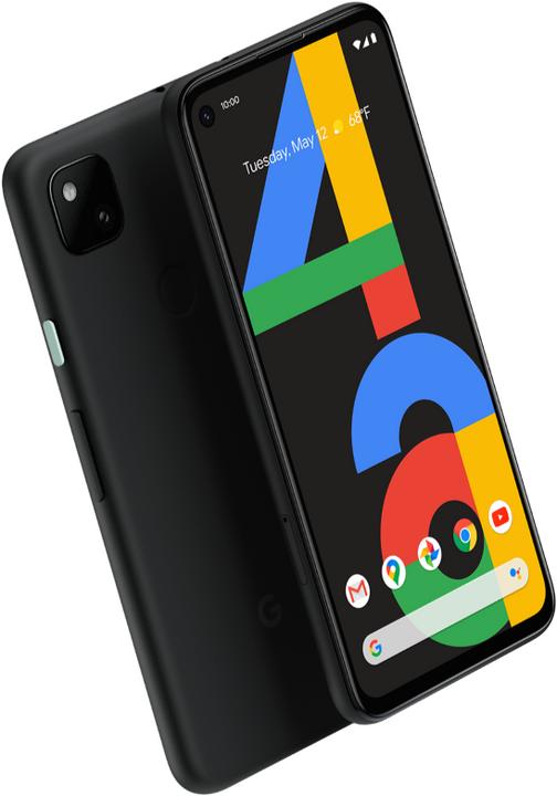 Produktbild Google Pixel 4a (128 GB, Just Black, 5.80", Single SIM, 12.20 Mpx, 4G)