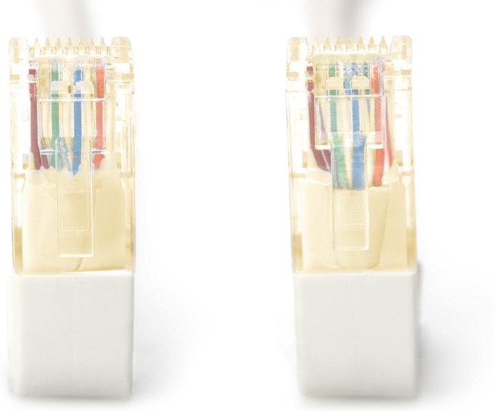 Image du produit Digitus Cordon de raccordement CAT 6A S/FTP, fiche coudée à 90 degrés (S/FTP, CAT6a, 1.50 m)
