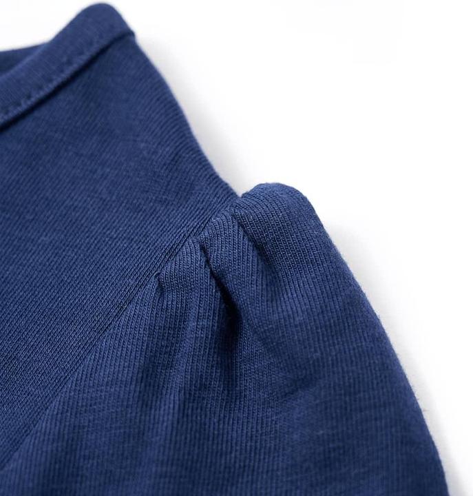 Actual product image VidaXL Children's T-shirt navy blue 92,Material: 95 % cotton. 5 (92)