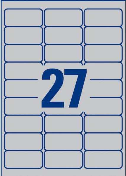 Actual product image Avery Type plate labels