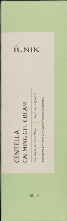 Image du produit iUNIK Centella Calming Gel Cream (60 ml, Gel visage)