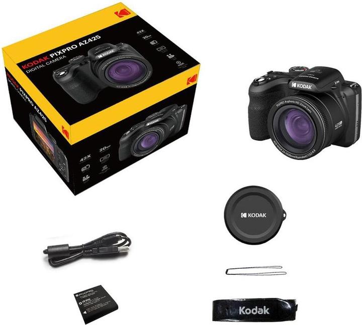 Produktbild Kodak Pixpro AZ425 (4.3 - 180.6 mm, 20.68 Mpx, 1/2,3'')