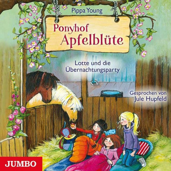 Produktbild Jumbo Ponyhof Apfelblüte. Lotte und die Übernachtungsparty (Pippa Young, Jule Hupfeld, Deutsch)