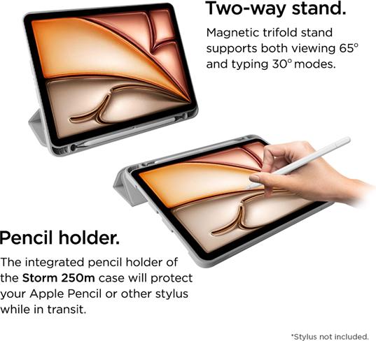 Produktbild Eiger Storm 250 Stylus Case (iPad Air 2020 (4. Gen), iPad Air 11 2025, iPad Air 11 2024 (M2), iPad Air 2022 (5. Gen))