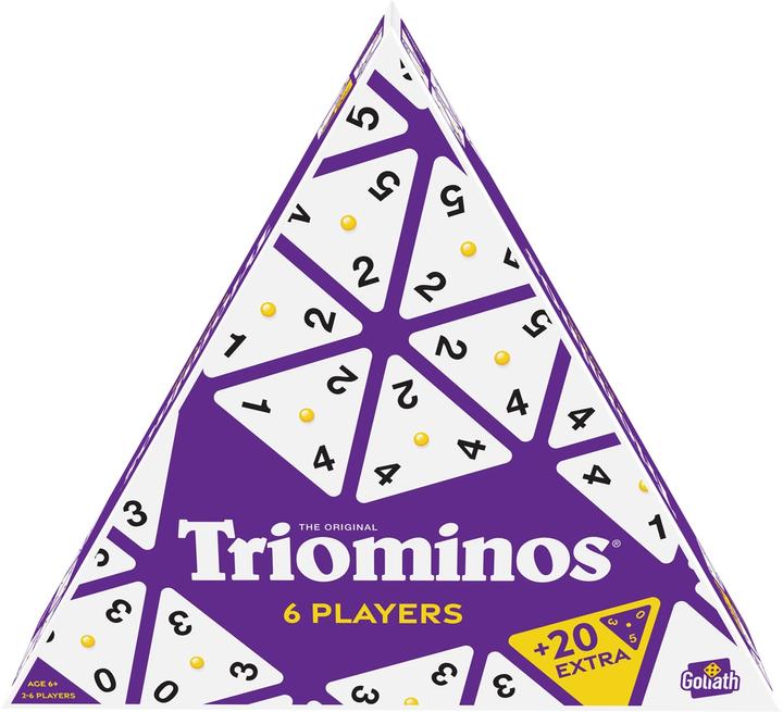 Productafbeelding Goliath Toys Triominos 6 spelers (Duits, Frans, Italiaans, Engels)