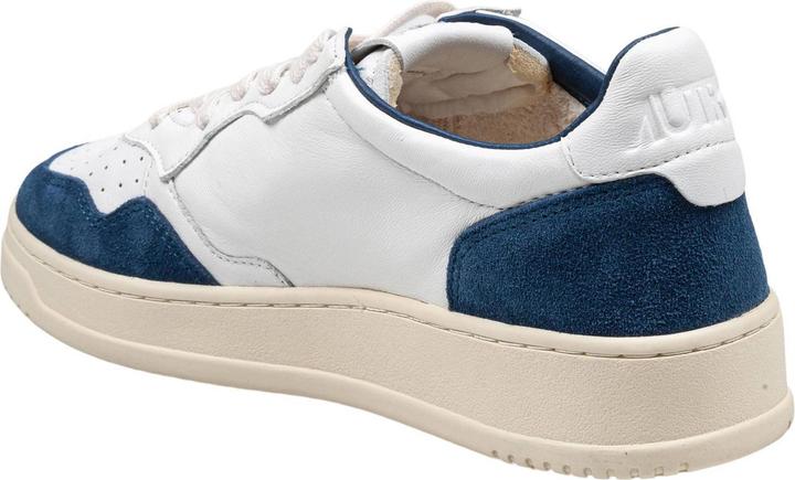 Image du produit Autry medalist sneakers in leather and suede color white and blue (43)