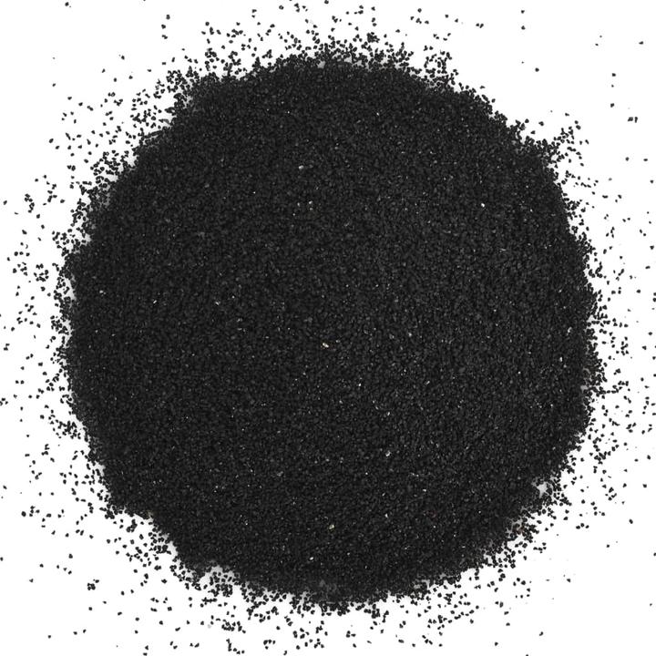 Actual product image VidaXL Aquarium sand 10 kg Black 0.2-2 mm,Colour: Black,Material (Bottom ground, other items)