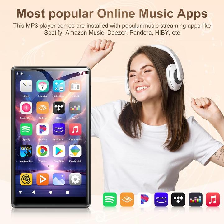 Produktbild Swofy MP3-Player mit Bluetooth & WLAN (164 GB)