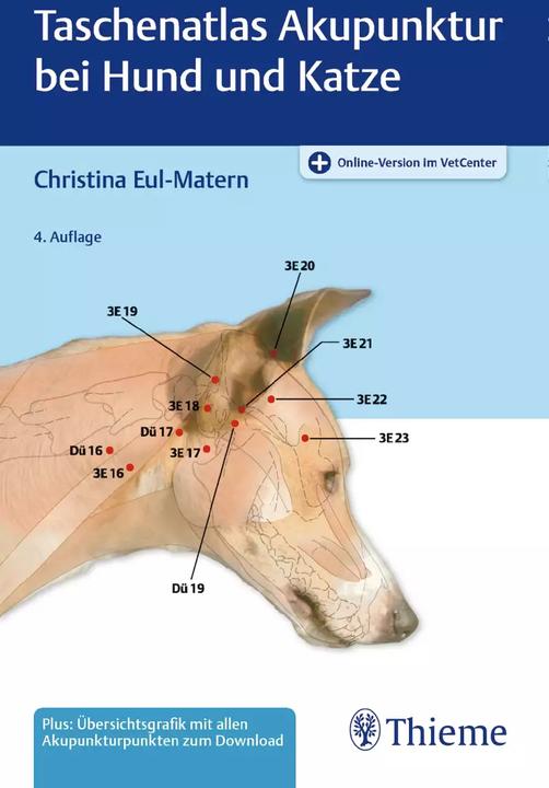 Image du produit Taschenatlas Akupunktur bei Hund und Katze (Allemand, Christina Eul-Matern, 2022)