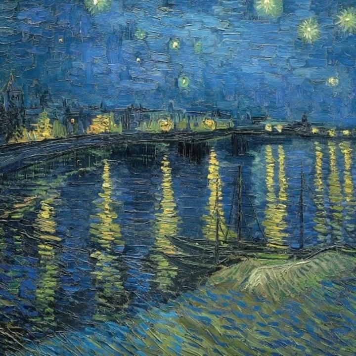 Produktbild Ecozz Tasche Starry Night Over the Rhône - Vincent van Gogh