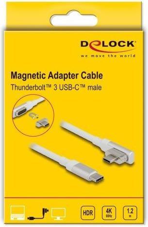 Produktbild Delock 86703 Videokabel-Adapter 1,2 m HDMI Typ A (Standard) USB Typ-C Grau (1.20 m, USB 3.2 Gen 2)