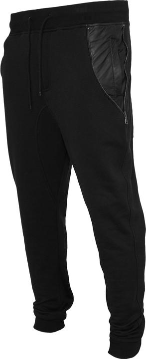 Immagine prodotto Urban Classics Pantaloni da ginnastica tascabile con zip laterale in pelle (S)