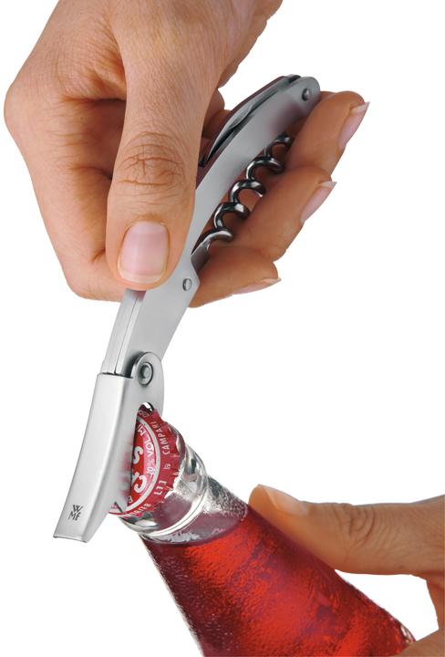 Produktbild WMF Kellnermesser Kellnerbesteck für alle Korkenarten 10cm Clever&More Edelstahl (Kellnermesser)