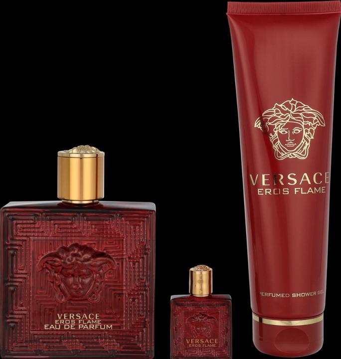 Produktbild Versace Geschenkset Eros Flame pour Homme Set /100ml /5ml (Gesichtspflege set)