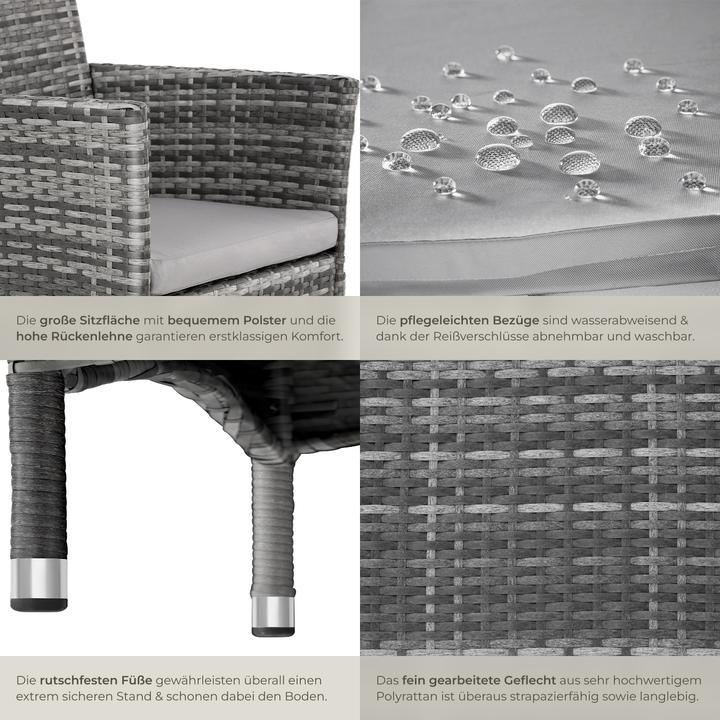 Immagine prodotto tectake Poltrona in rattan