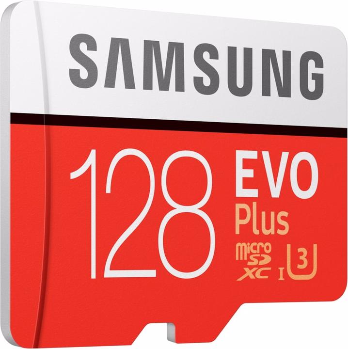 Actual product image Samsung Evo+ (128 GB, microSDXC, U3, UHS-I)