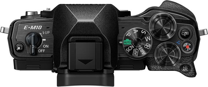 Productafbeelding Olympus OM-D E-M10 Mark IV Pannenkoekenpakket (14 - 42 mm, 20 Mpx, Micro Vier Derde)