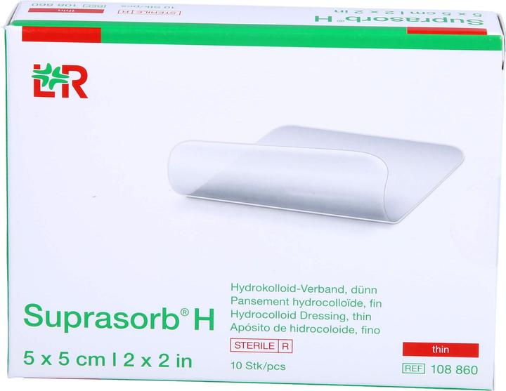 Actual product image Suprasorb H Dünn 5x5cm (10 x)