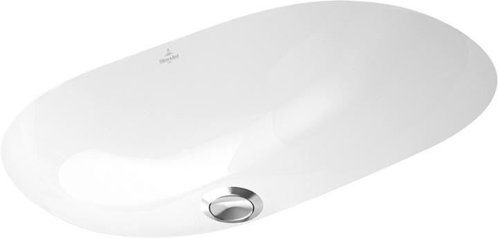 Produktbild Villeroy & Boch V&B Unterbauwaschtisch O.NOVO mit ÜL 600x350mm we (350 mm, 600 mm)