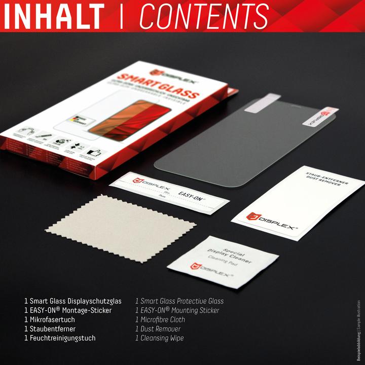 Produktbild Displex Smart Glass, Displayschutzfolie (1 Stück, Apple iPhone 6, Apple iPhone 8, Apple iPhone 7, Apple iPhone SE (2nd Gen), Apple iPhone SE (3rd Gen))