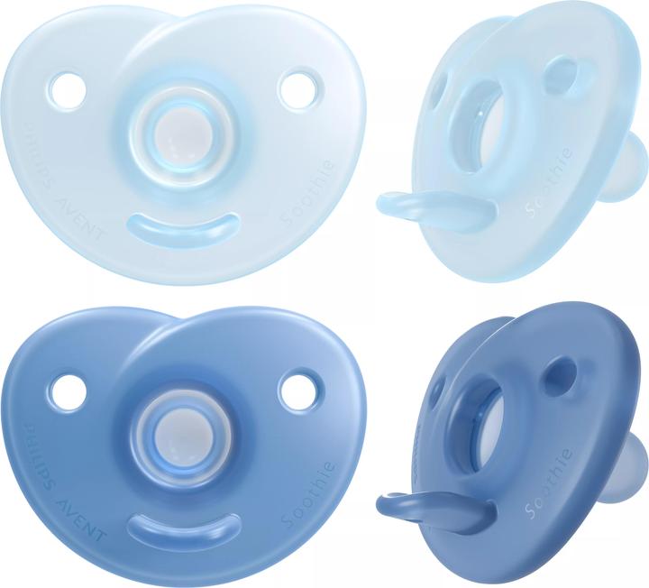 Produktbild Philips Avent Curved Soothie (2 x, bis 6 Monate)