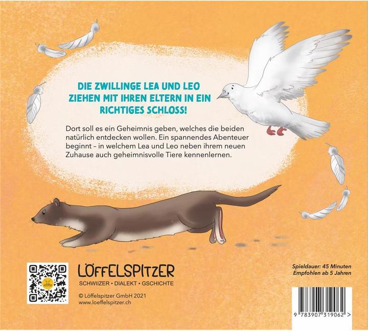 Actual product image Lea and Leo episode 1, S mystery of the castle (Danish)