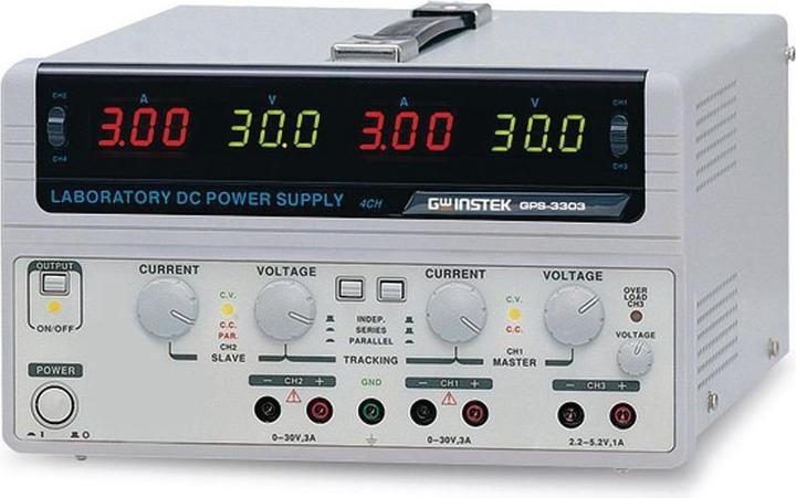 Actual product image GW Instek GPS-3303 Laboratory power supply unit, 0