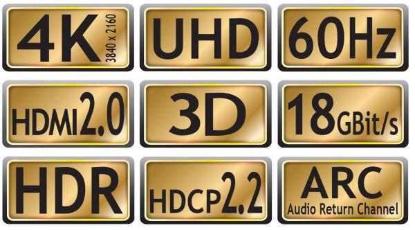 Produktbild Transmedia HDMI (Typ A) — HDMI (Typ A) (10 m, HDMI)