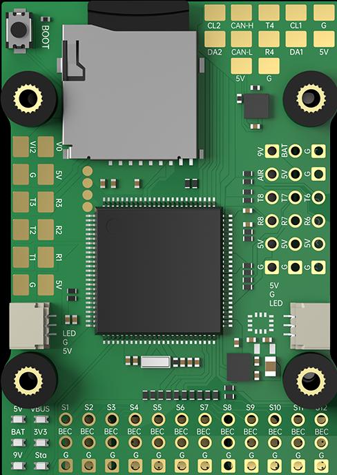 Image du produit iFlight Contrôleur de vol BLITZ Wing H743 (Télécommande de drone)