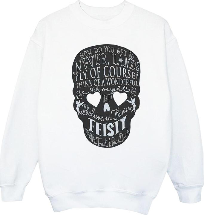 Immagine prodotto Disney Tinker Bell Skull Felpa Ragazze (152, 158)
