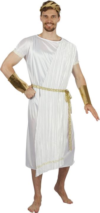 Image du produit Bristol Novelty Costume de dieu grec plissé (Taille unique)