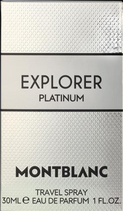 Produktbild Montblanc Explorer Platinium EDP 30 ml (Eau de Parfum, 30 ml)