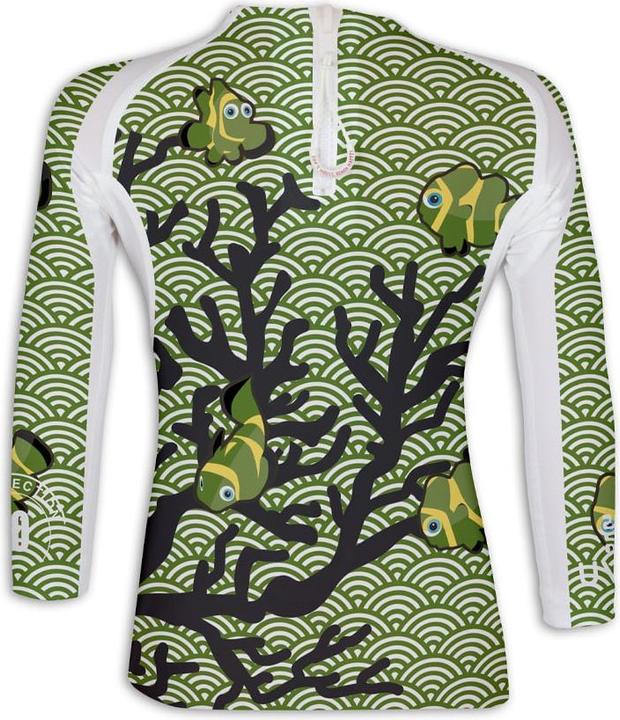 Actual product image Uvea Kids UPF 0 swim shirt Indiana clown (80, 86, 85 A)