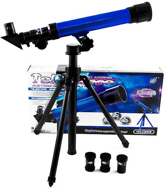 Ikonka Toy telescope with interchangeable glasses