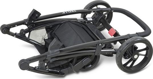 Actual product image Babytrold Mini Combi Pram Grey Melange