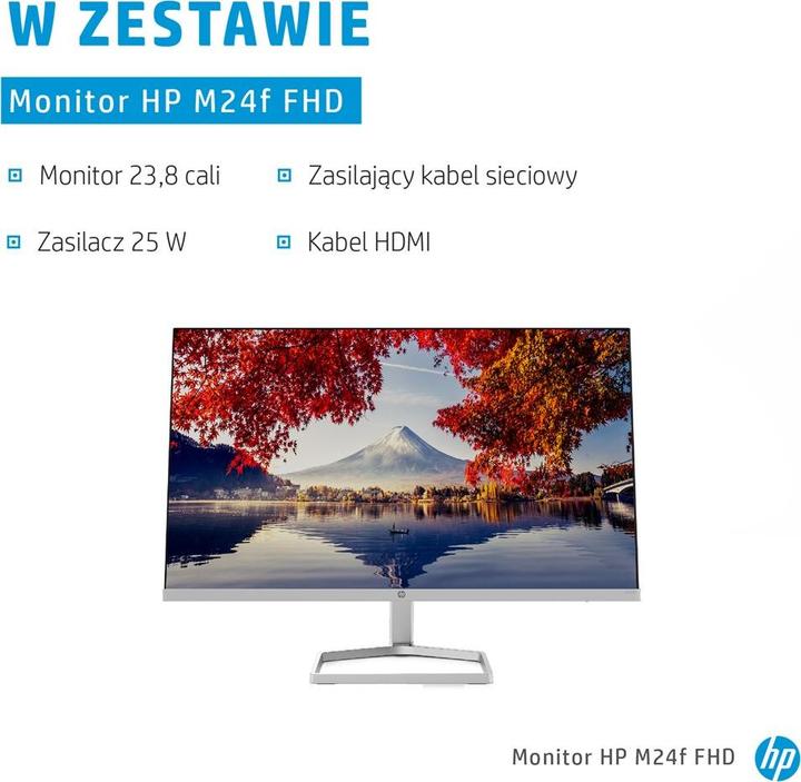 Actual product image HP M24f (1920 x 1080 pixels, 23.80")