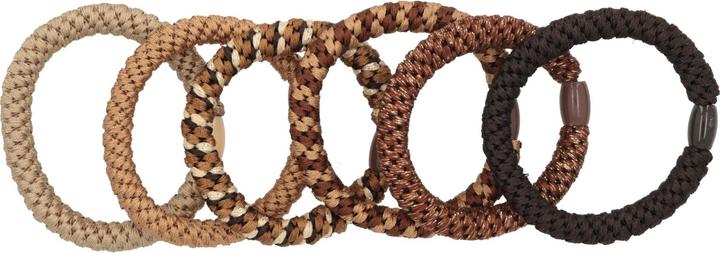 Trisa Haargummi Nordic Elastics 6er Braun (Haargummi)