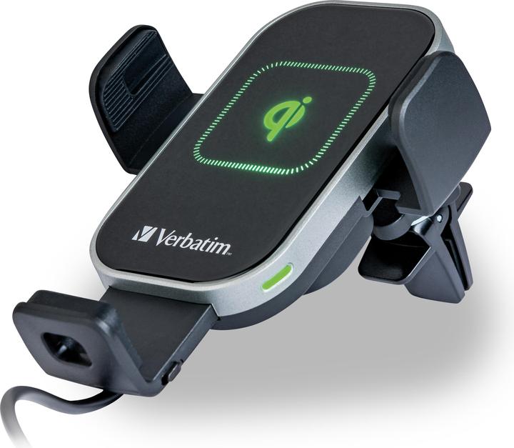 Produktbild Verbatim Fast Qi Fast Wireless Car Charger USB-C 15W FWC-02