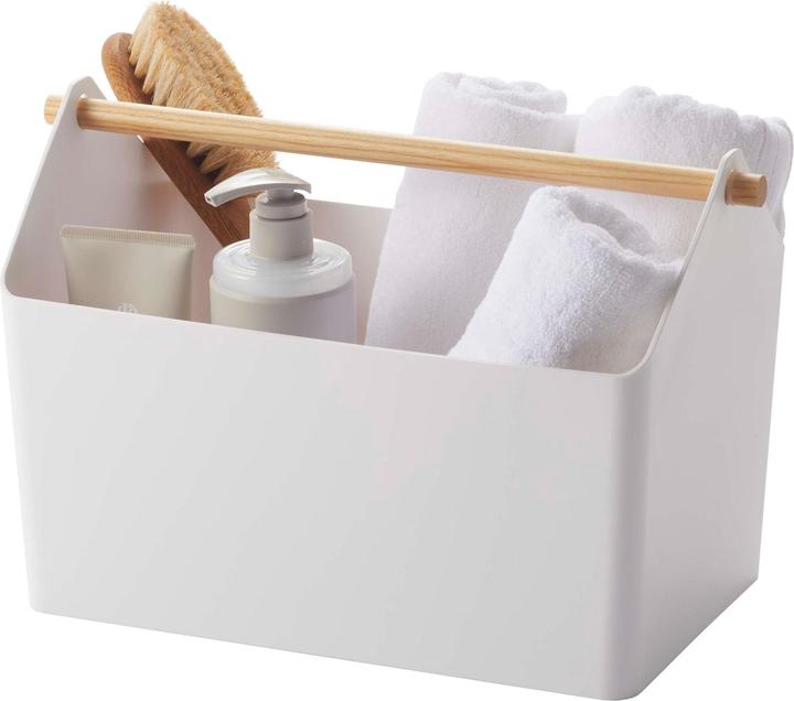 Actual product image Yamazaki Storage box FAVORI (37 x 21 x 24 cm, 20.21 l)