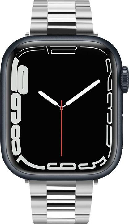 Produktbild Spigen Modern Fit Band für Apple Watch Series 38, 40, 41 mm - silver (38 mm, 40 mm, 41 mm, Stainless Steel, Apple Watch Series 1, Apple Watch Series 2, Apple Watch Series 3, Apple Watch Series 4, Apple Watch Series 5, Apple Watch Series 6, Apple Watch Series 7, Apple Watch Series 8, Apple Watch Series 9, Apple Watch SE)