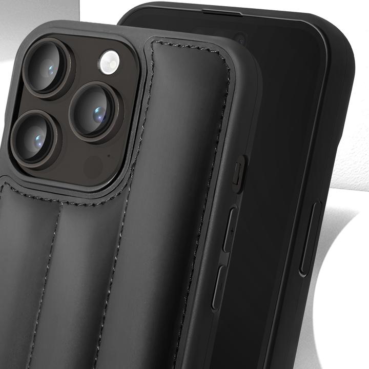 Produktbild Karl Lagerfeld Phone 14 Pro Max Quilted Puffy Ikonik Logo Case (Apple iPhone 14 Pro Max)
