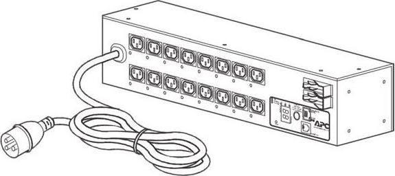 Actual product image APC Power strip PDU AP7922B, Switched