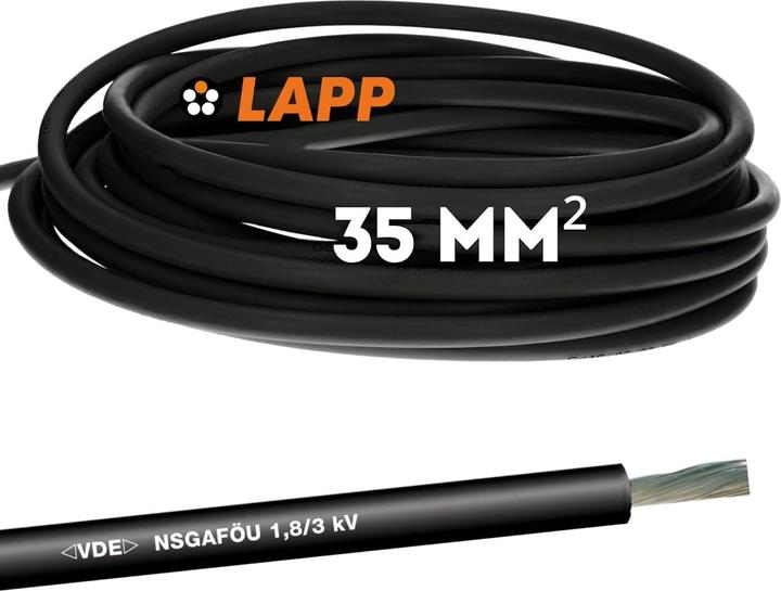 Actual product image Lapp 10m 1600307 NSGAFÖU 1 x 35 mm² black I Flexible cable with rubber insulation (10 m)