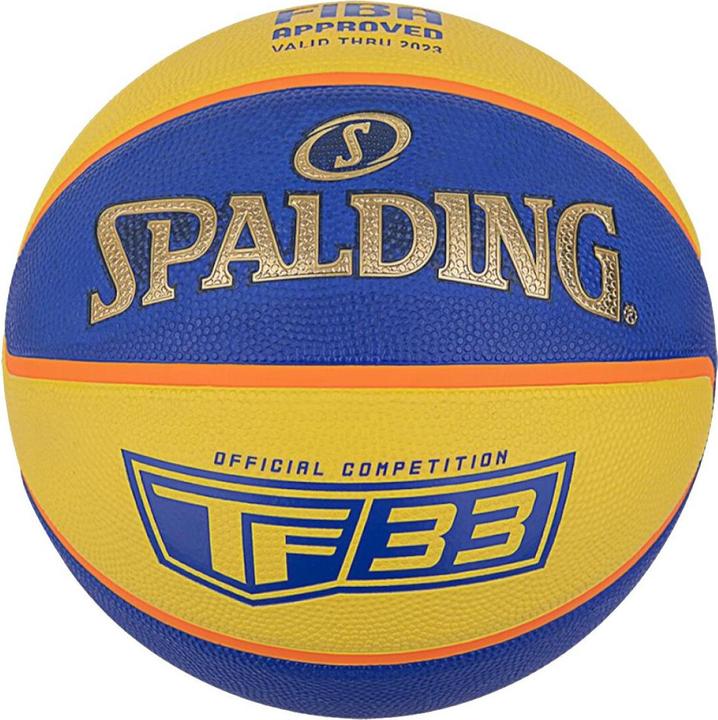Spalding Basketball TF 33 Gold Outdoor FIBA